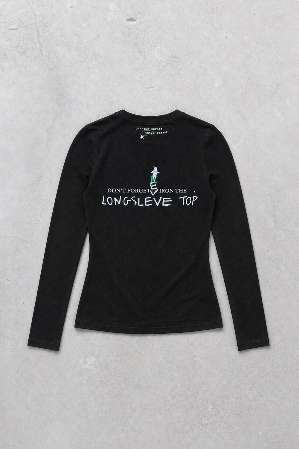 Longsleeve Packed Dreams in Ash Black - Verlin