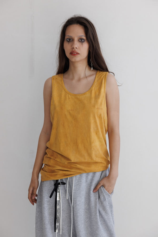 Tank Top in Acide Yellow