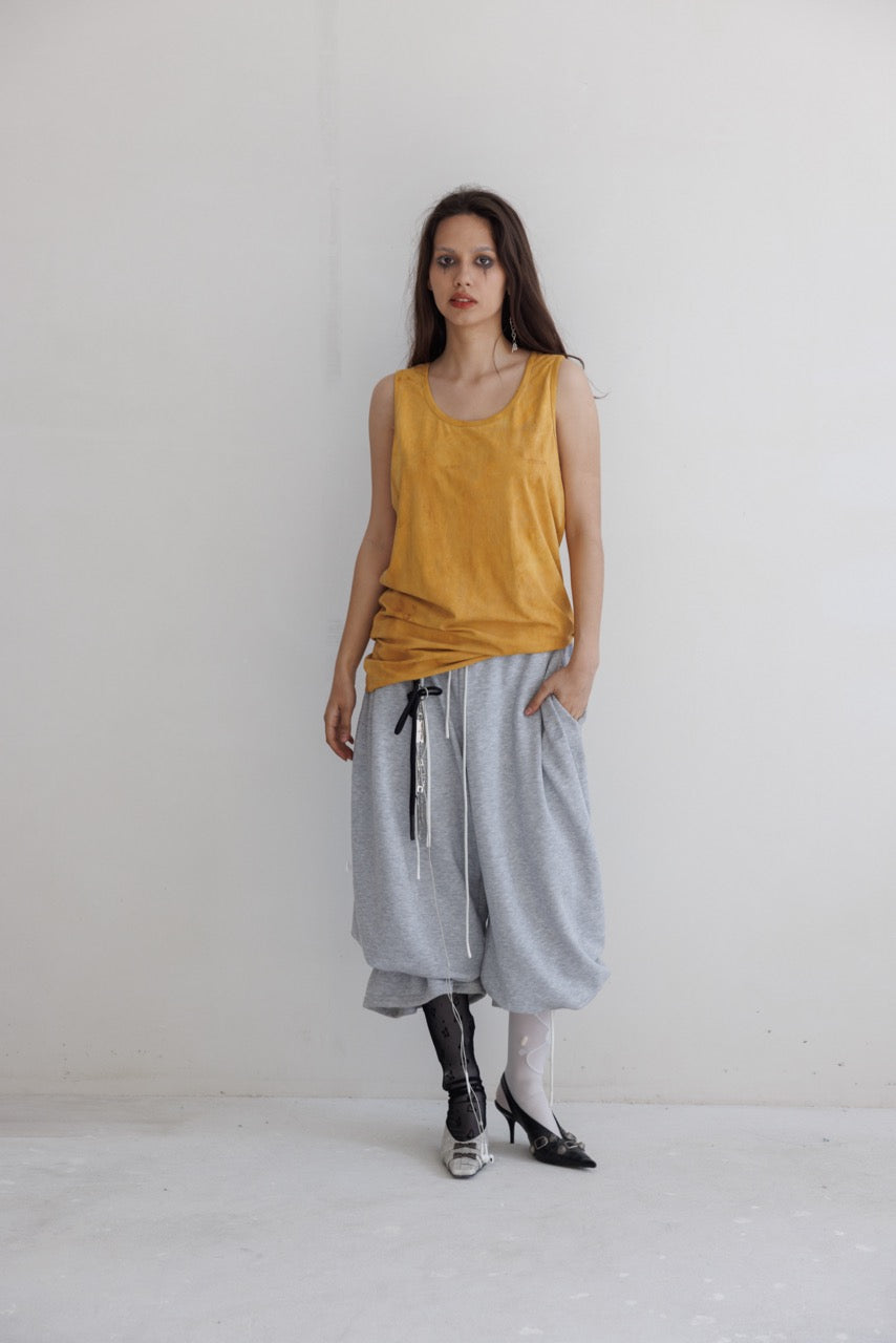 Tank Top in Acide Yellow - Verlin