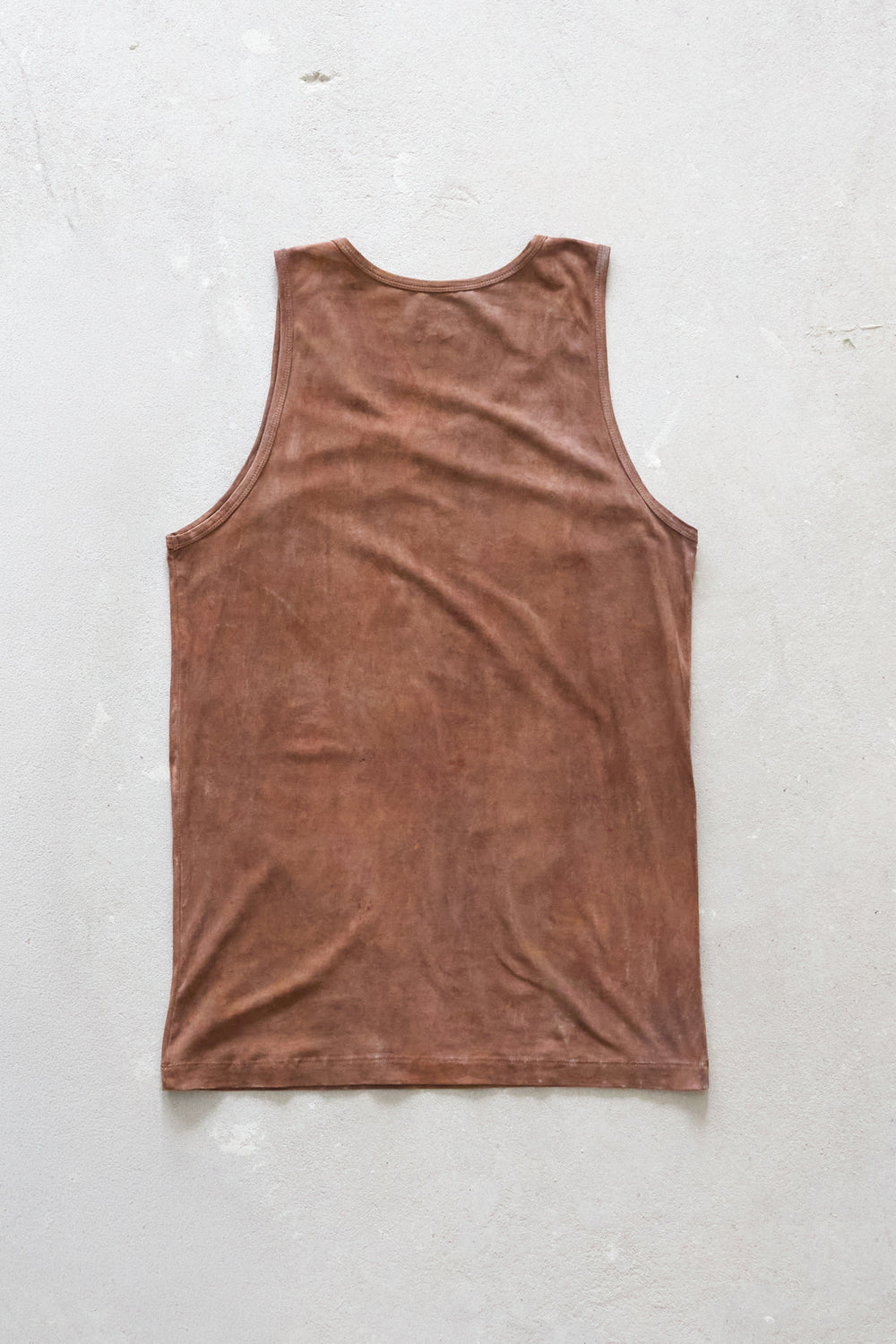 Tank Top in Raw Brown - Verlin