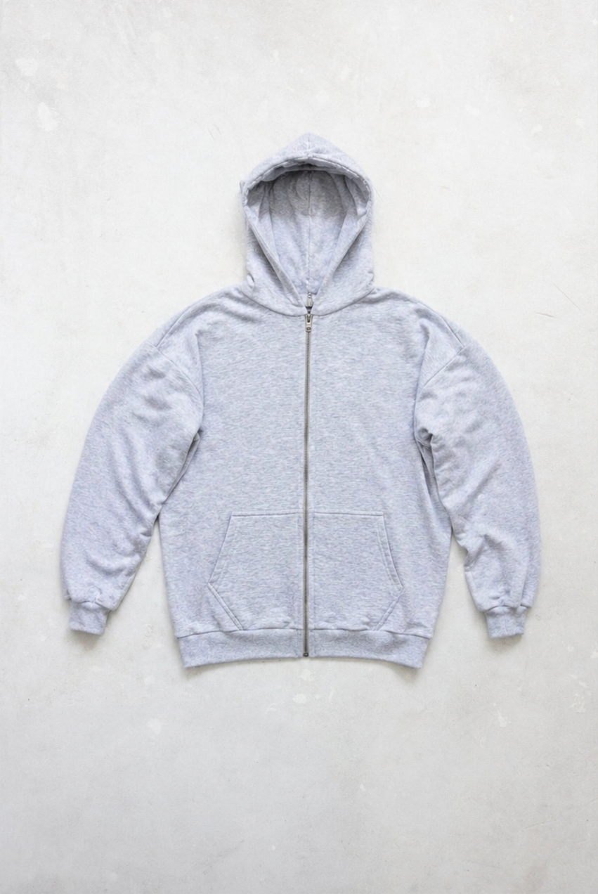 Too Wide Zip Hoodie - Verlin