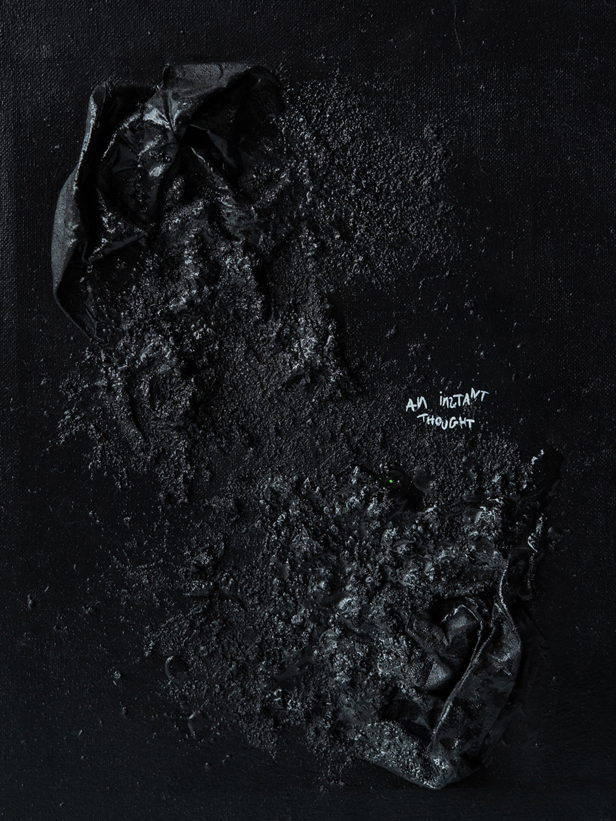 Instant thoughtful dot (diptych)