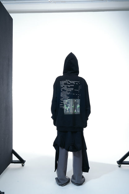 Zip Hoodie "Chunks of Colophon"