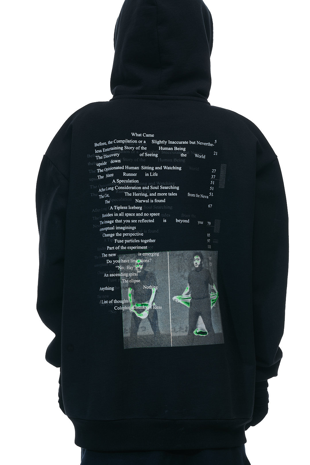 Zip Hoodie "Chunks of Colophon"