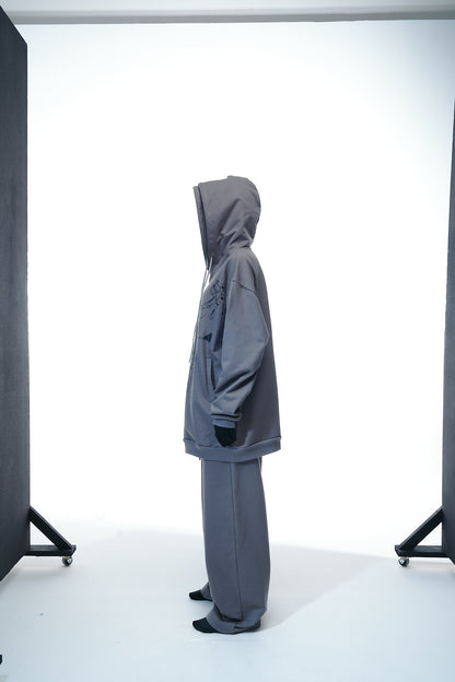 Double Hood Hoodie "Anarchy"