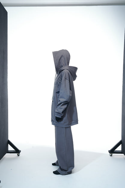 Double Hood Hoodie "Anarchy"