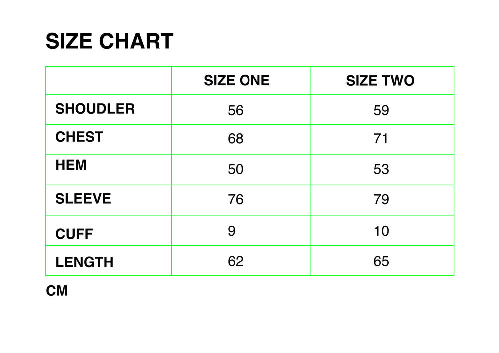 Size guide