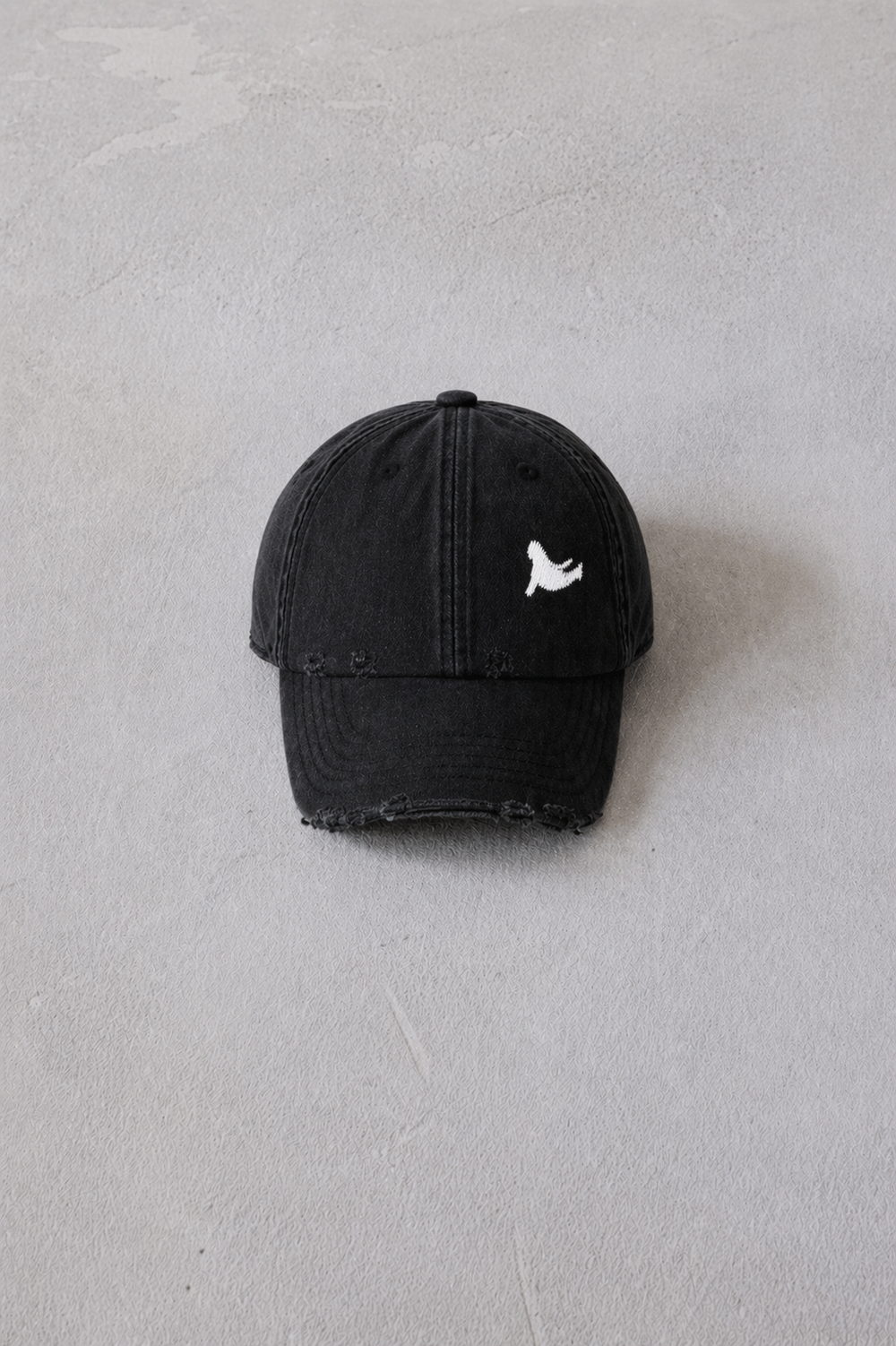 Baseball Cap Freestyle Doodle in Ash Black - Verlin