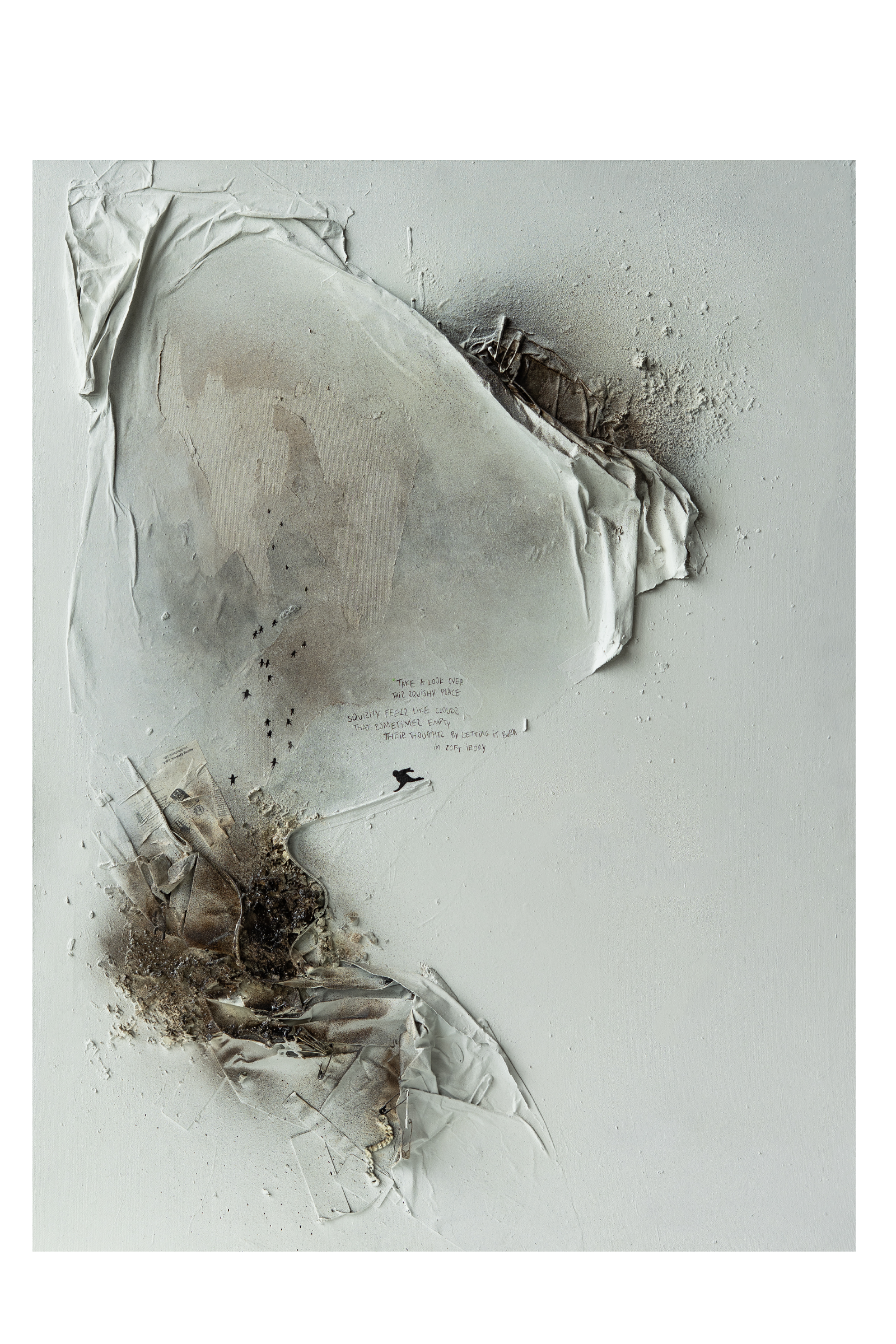 Squishy burnout (diptych)