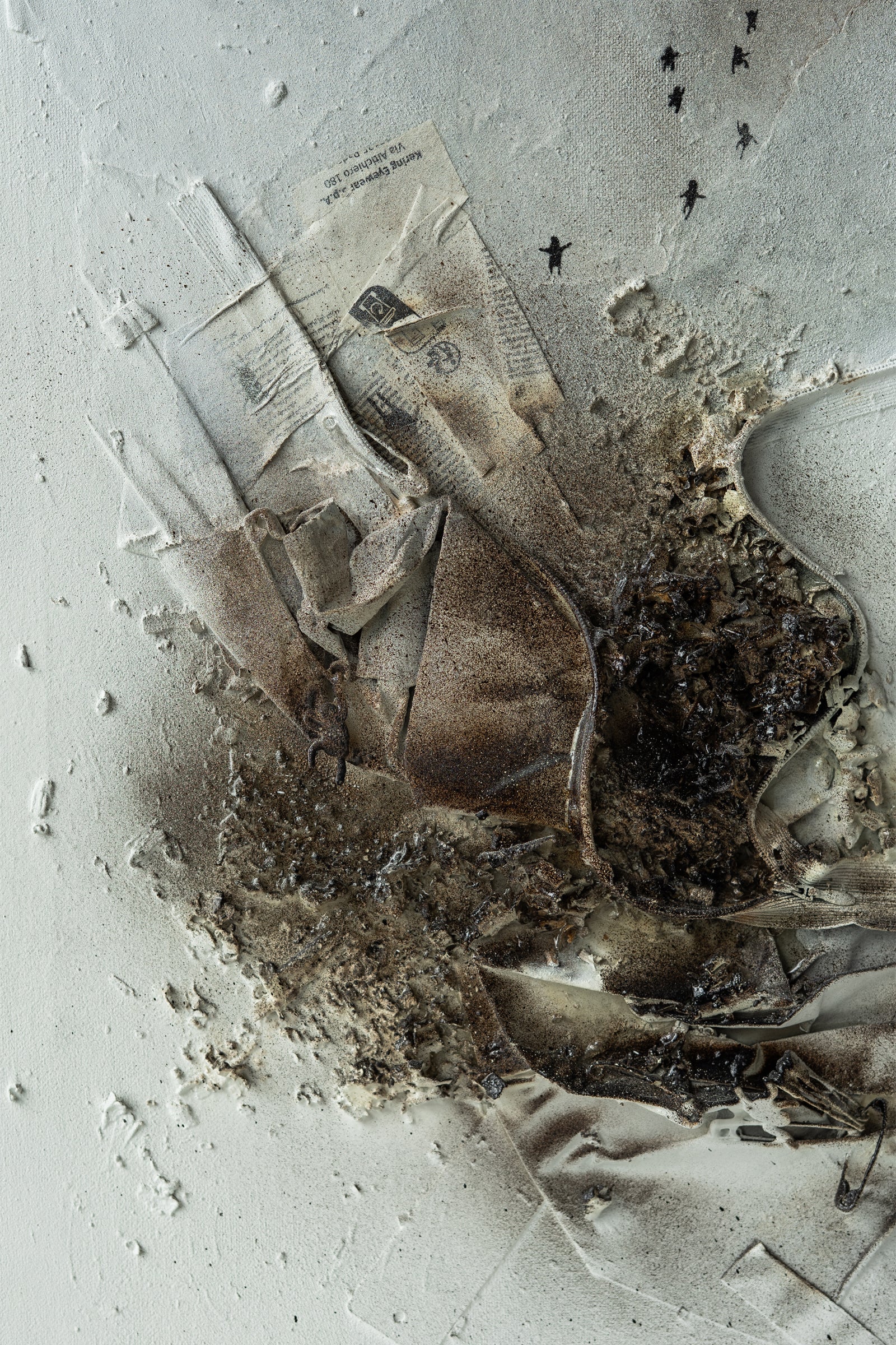 Squishy burnout (diptych)