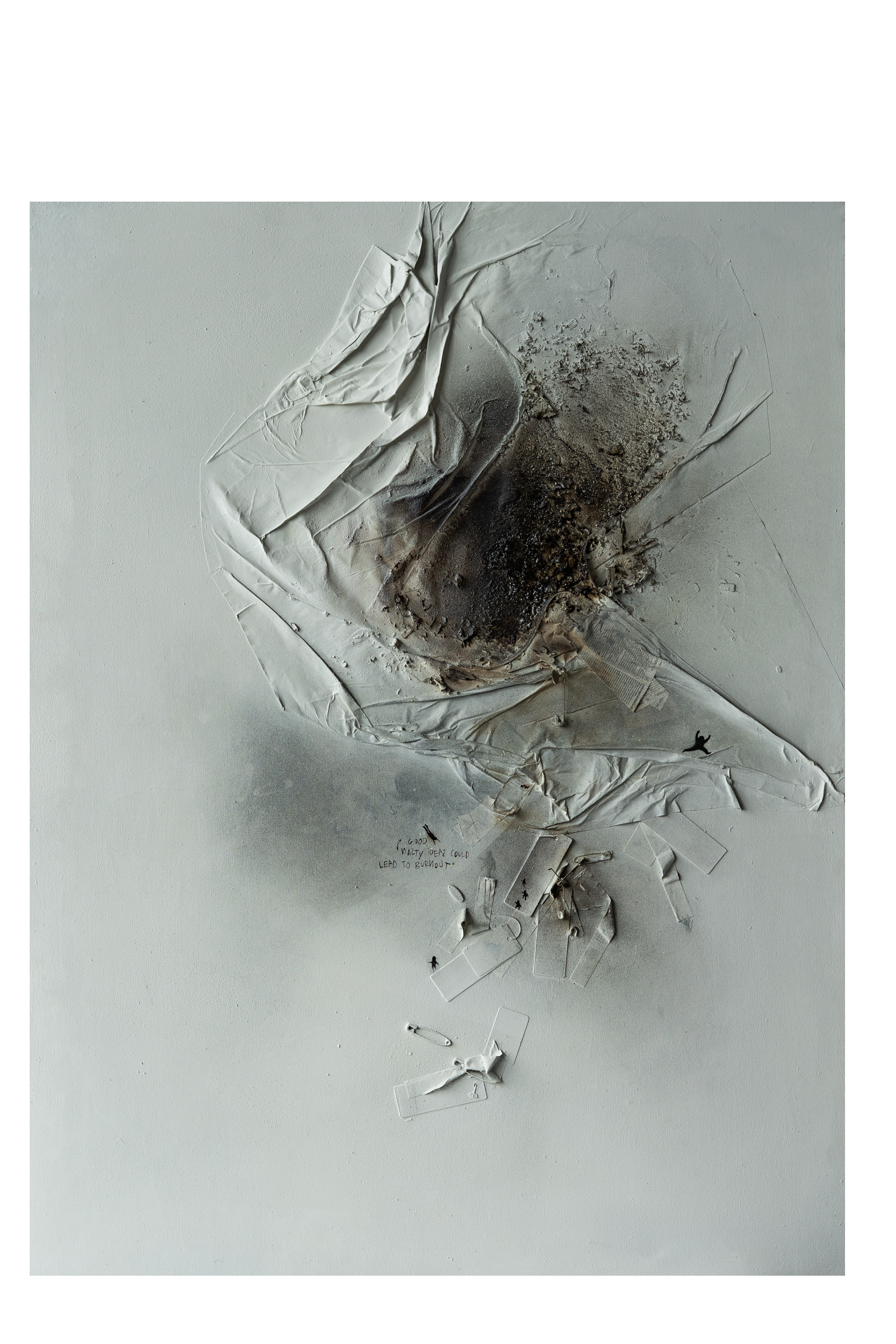 Squishy burnout (diptych)