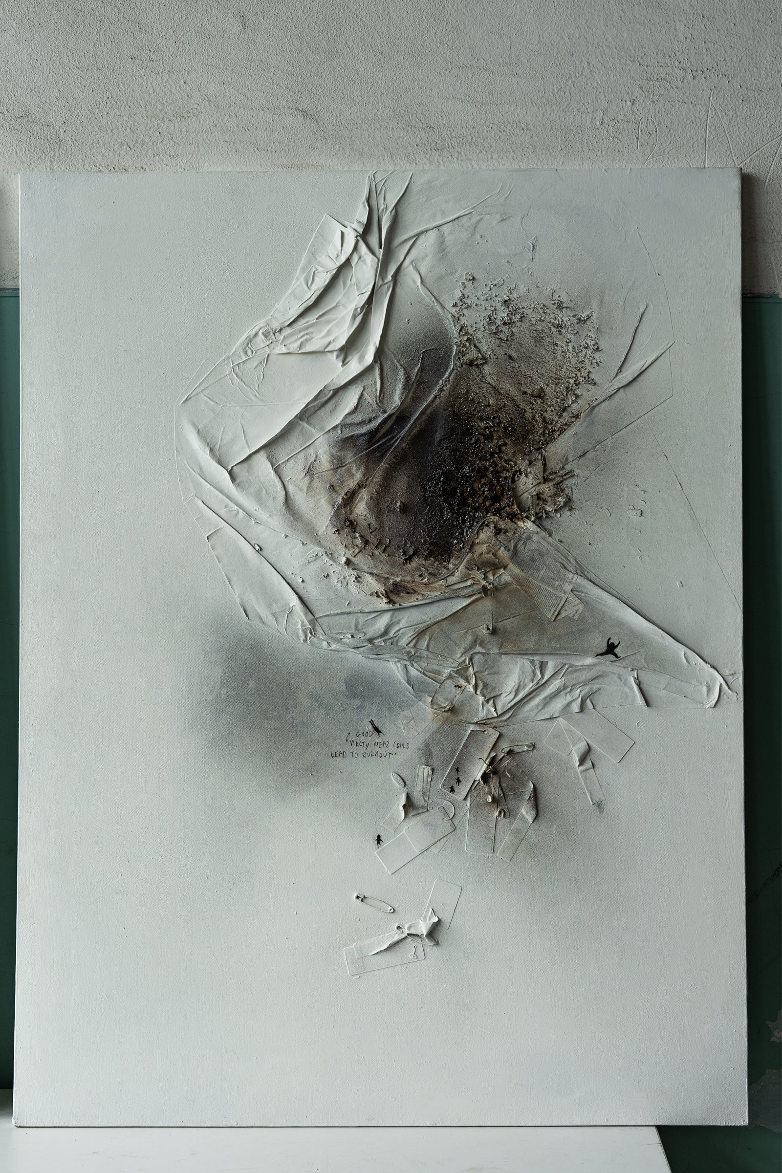 Squishy burnout (diptych)