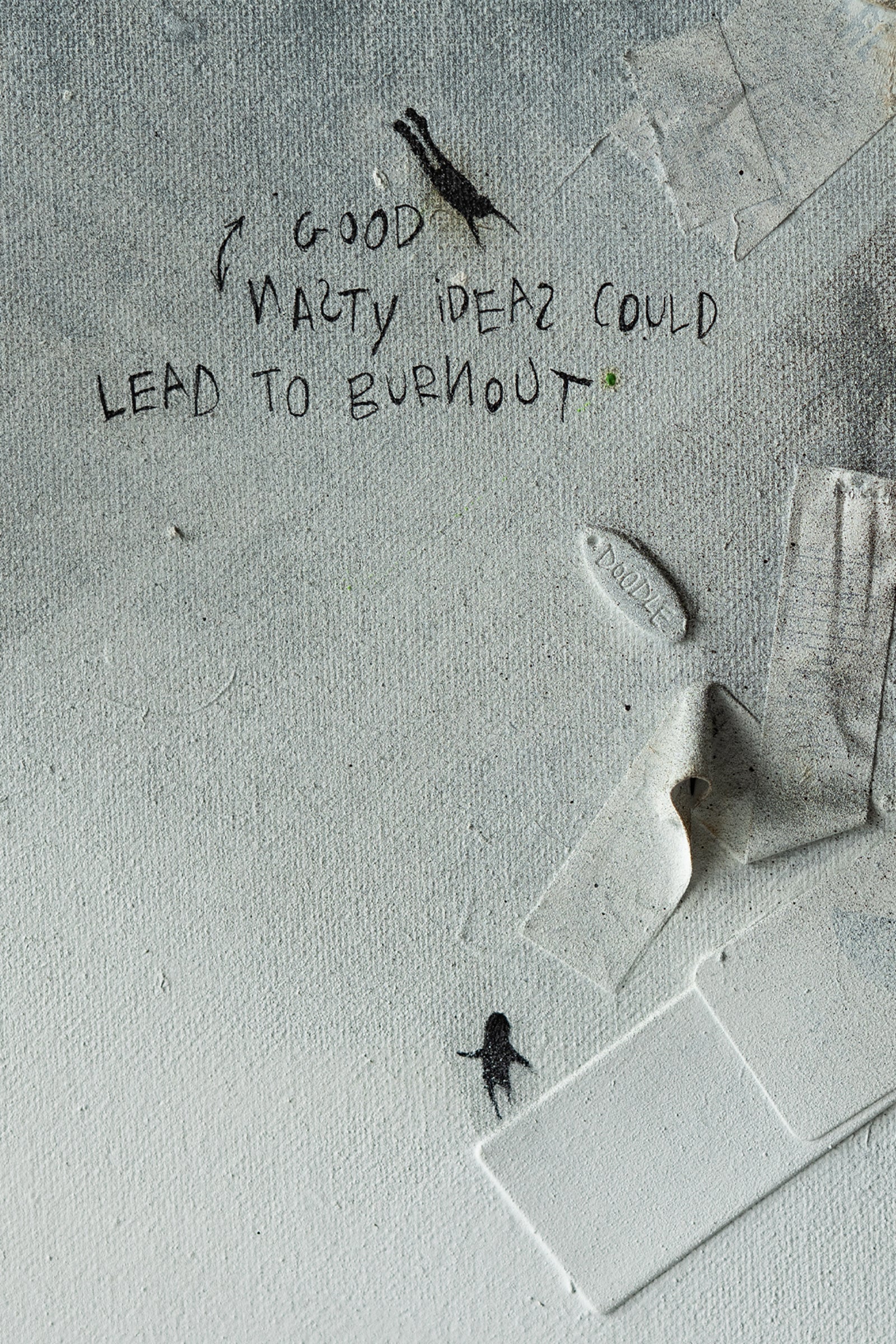 Squishy burnout (diptych)