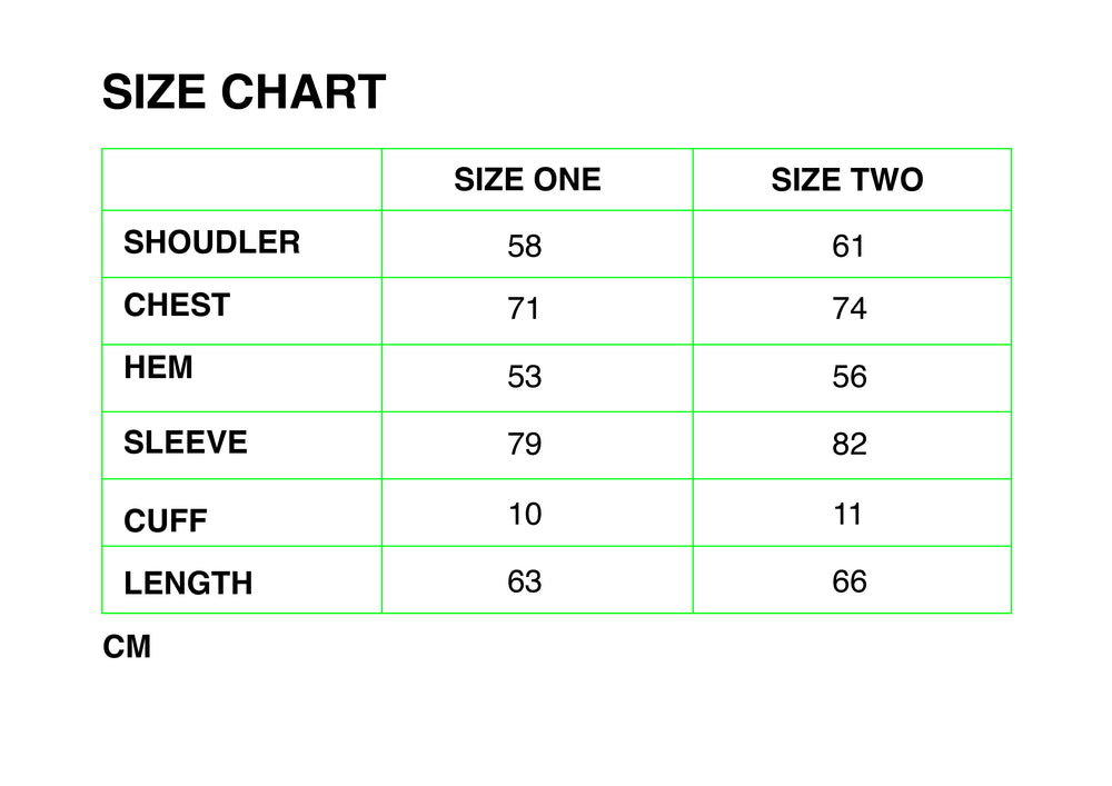 Size guide