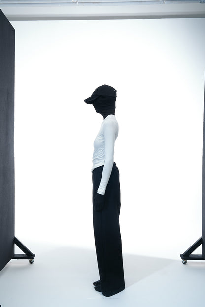 Longsleeve "Packed Dreams" in Muted White