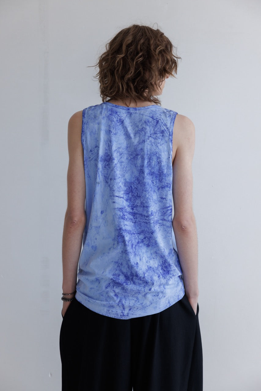 Tank Top in Electric Blue - Verlin