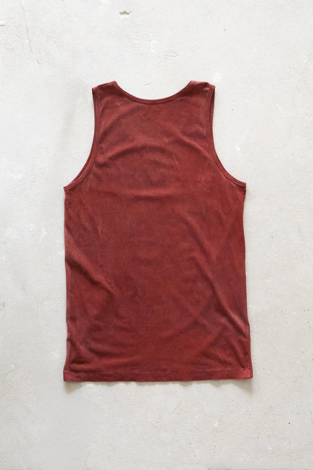 Tank Top in Oxide Red - Verlin
