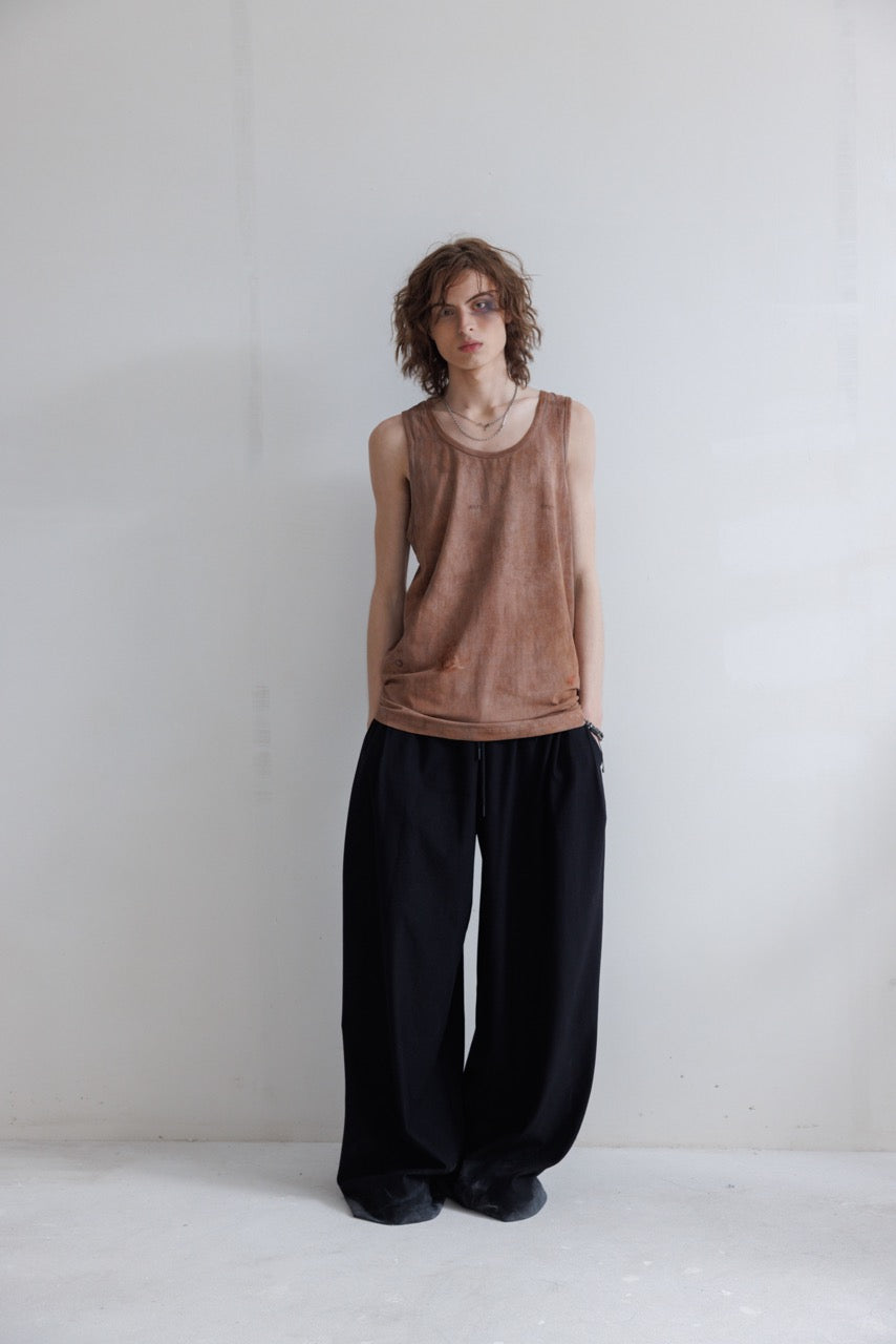 Tank Top in Raw Brown - Verlin
